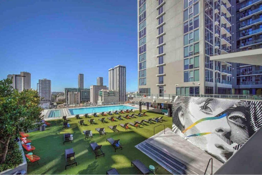 Vibrant Studio Downtown Miami Apartamento Exterior foto